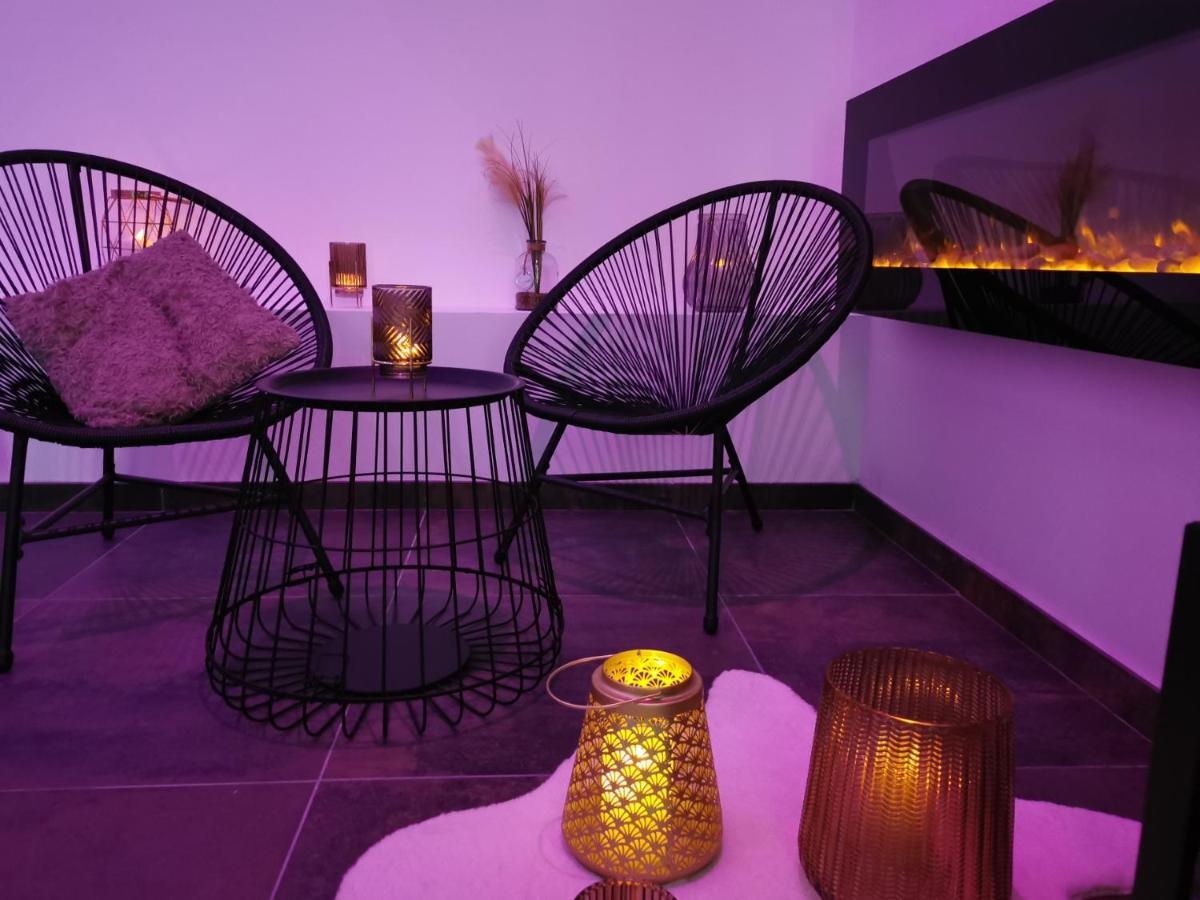 Les Sansonnets Appart & Spa Mezy-sur-Seine Kültér fotó